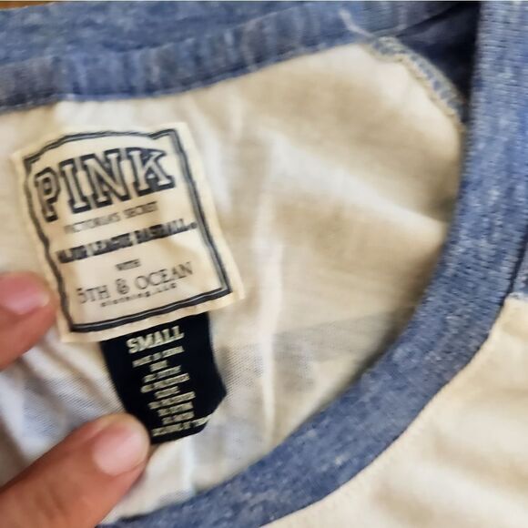 NWOT PINK Cubs small 3/4 sleeved t-shirt - Picture 3 of 5